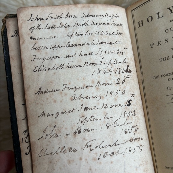 Antique 1816 Scottish Bible - Picture 4 of 14